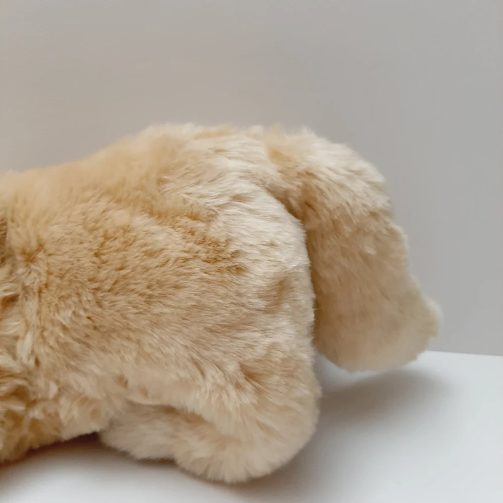 🍒 FOLKMANIS Golden Retriever Puppy Dog Hand Puppet Plush Soft Kids Toy - Picture 9 of 16